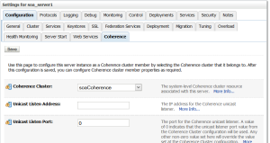 Coherence for SOA